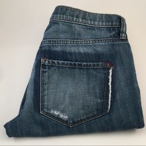 Ann Taylor Loft Boyfriend Cropped Jeans - Size 2